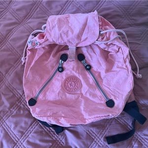 Pink Kipling Backpack